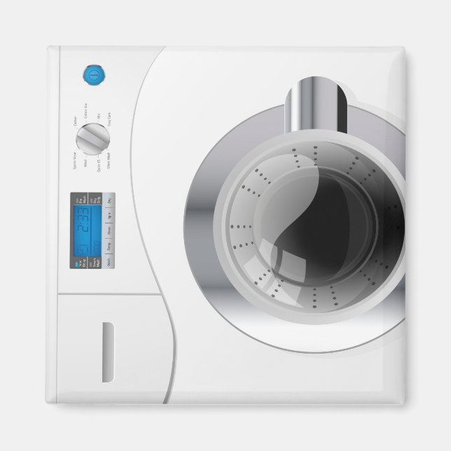 Waschmaschinen Zuhause elektronisch Magnet (Vorne)