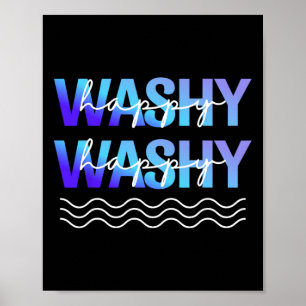 Waschy Waschy Lustiges Schiff Waschy Waschy Kreuzf Poster