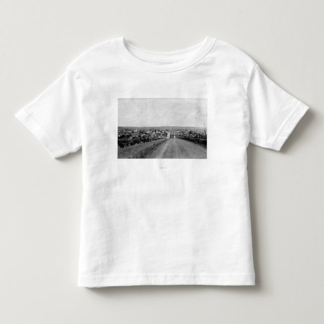 Wasco, Oregon-Vogel-Augen-Ansicht-Fotografie Kleinkind T-shirt (Vorderseite)