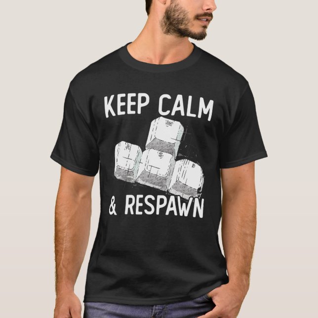 WASD BEHALT CALM T-Shirt (Vorderseite)