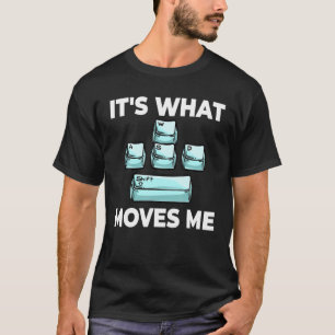 WASD Gaming Keyboard Keyboard Player T-Shirt