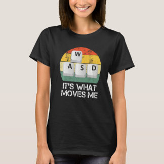 WASD PC Gamer - Video Gaming Es ist das, was mich T-Shirt