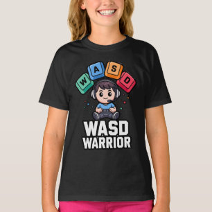 WASD Warrior PC-Gamer-T-Shirts für Gaming T-Shirt