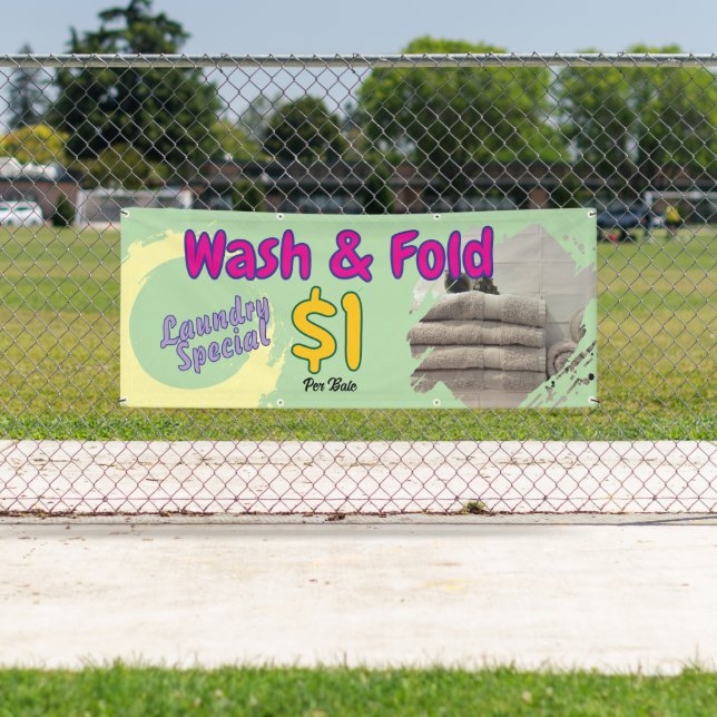 Wash and Falte Banner (Insitu)