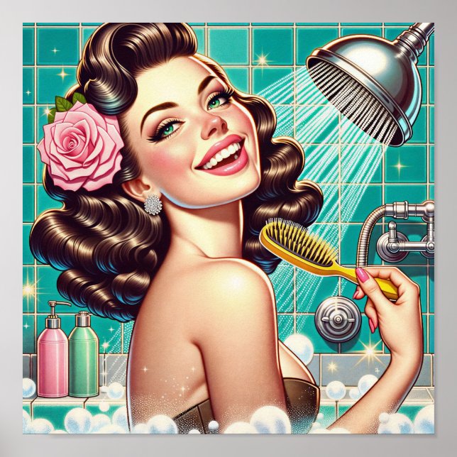 Wash away your worries! poster (Vorne)