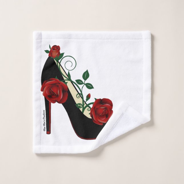 Wash Cloud - Stiletto-Rose Waschlappen (Waschlappen)