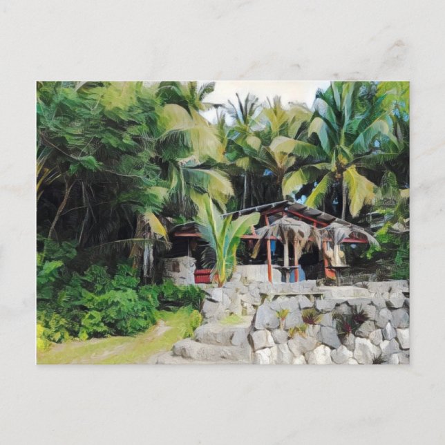 Washaway Café, Niue Postkarte (Vorderseite)