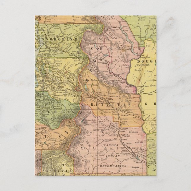 Washington 7 postkarte (Vorderseite)