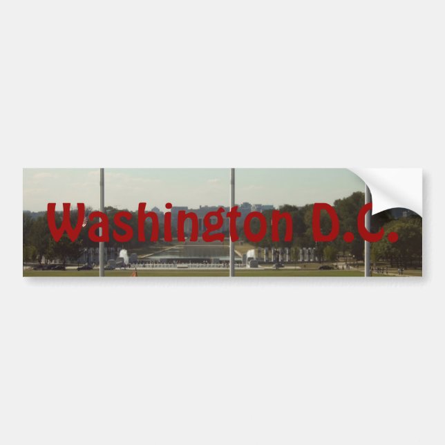 Washington Autoaufkleber (Vorne)