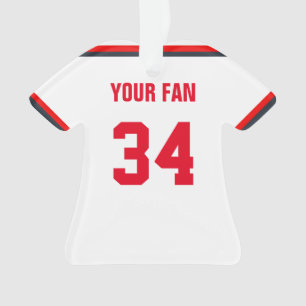 Washington-Baseball-Jersey-Verzierung Ornament