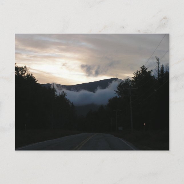 Washington bei Sonnenaufgang Postkarte (Vorderseite)