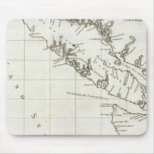 Washington, British Columbia, Vancouver Map Mousepad