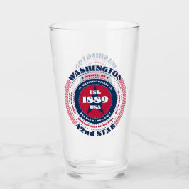 Washington Circular Typografy Design Glas