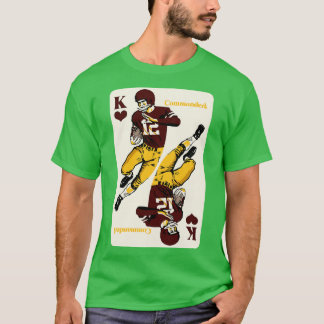 Washington Commanders King of Hearts T-Shirt
