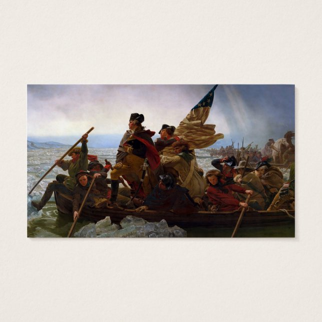 Washington Crossing Delaware Art (Rückseite)