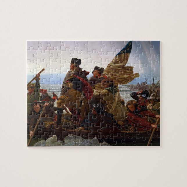 Washington Crossing Delaware Art (Horizontal)