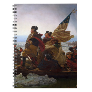 Washington Crossing Delaware Art Notizblock
