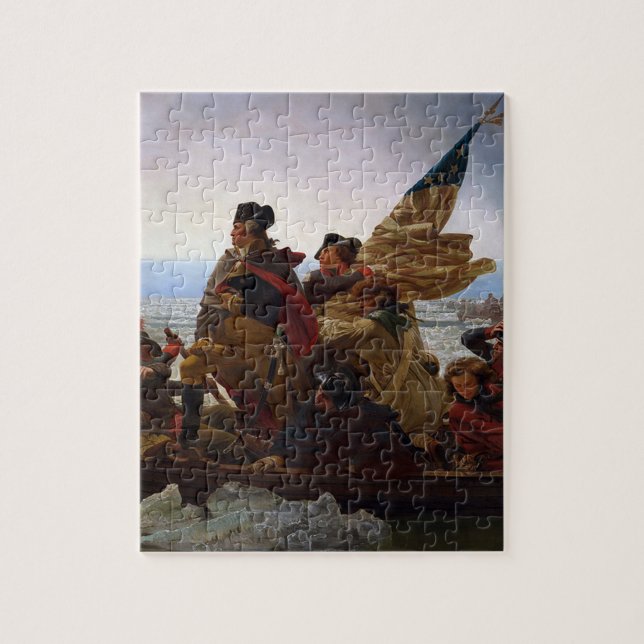 Washington Crossing Delaware Kunst (Vertikal)