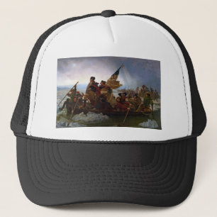 Washington Crossing durch Emanuel Leutze Truckerkappe