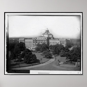 Washington, D.C., Bibliothek des Kongresses Poster