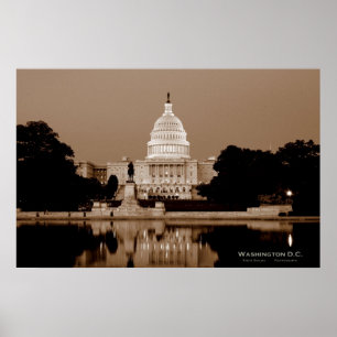 Washington D.C. - Die Hauptstadt Poster