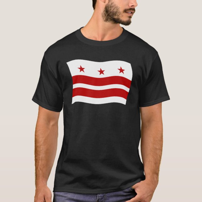 Washington D.C. Flag Shirt (Vorderseite)