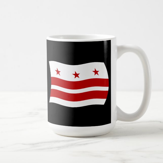 Washington D.C. Flag Tasse (Rechts)