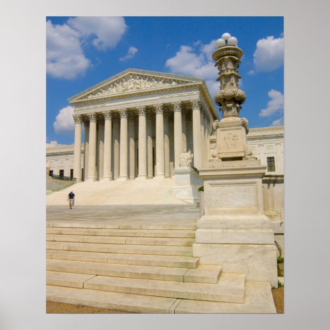 Washington, D.C., Gebäude des Obersten Gerichtshof Poster (Vorne)