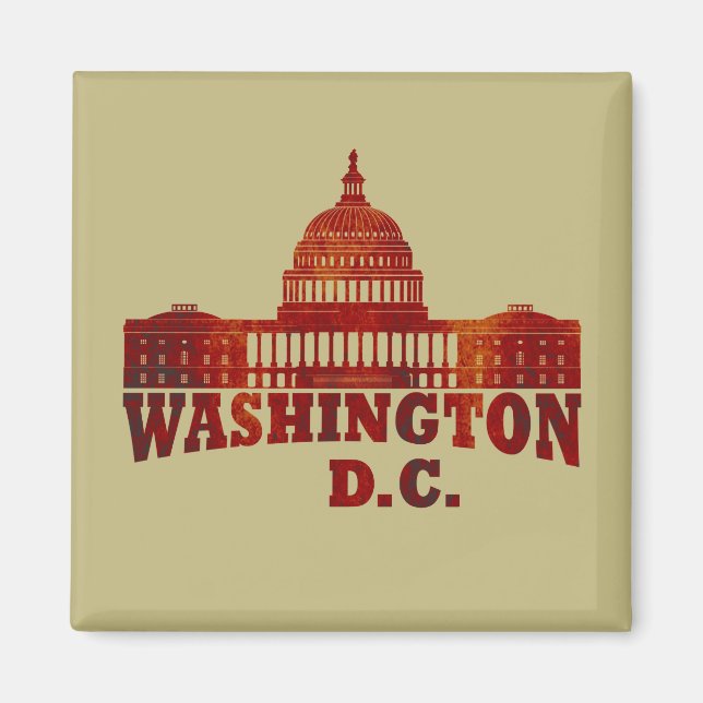 Washington D.C. Magnet (Vorne)