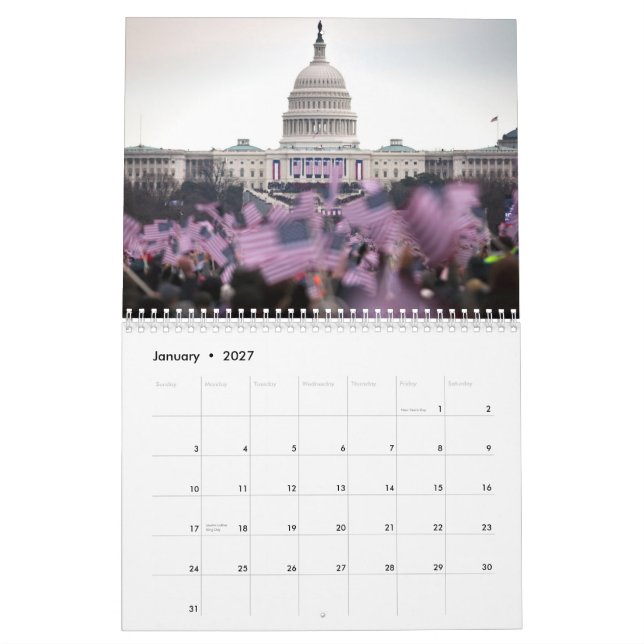 Washington D.C. Photography Calendar Kalender (Jan 2027)
