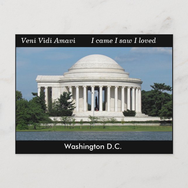 Washington D.C. - Postkarte (Vorderseite)