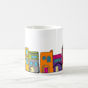 Washington, D.C. Rowhousys Kaffeetasse