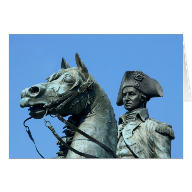 Washington, D.C., Statue von General George (Vorderseite (Horizontal))