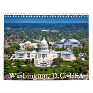 Washington, D.C.-USA-Kalender Kalender
