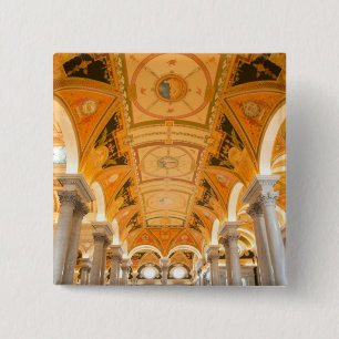 WASHINGTON, D.C. USA. Zweiter Flur Durchgang in Button
