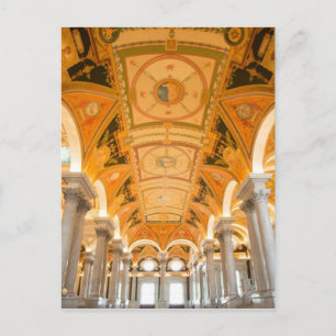 WASHINGTON, D.C. USA. Zweiter Flur Durchgang in Postkarte