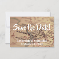 Washington, D.C. Vintage Karte