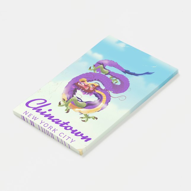 Washington D.C. Vintage Reiseplakat Post-it Klebezettel (angewinkelt)