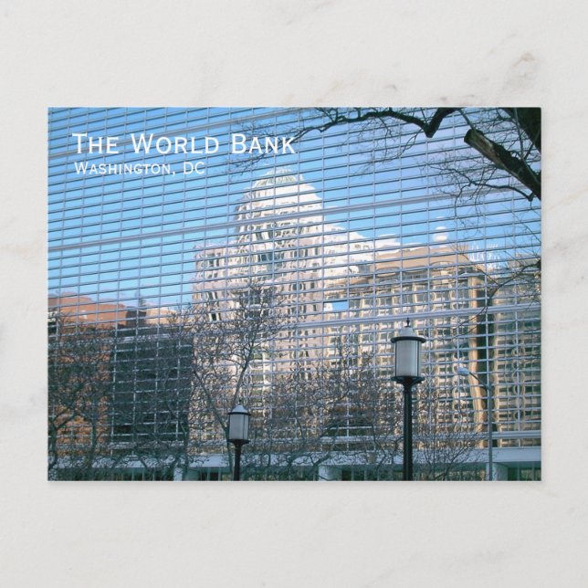 Washington, D.C.: Weltbank Postkarte (Vorderseite)