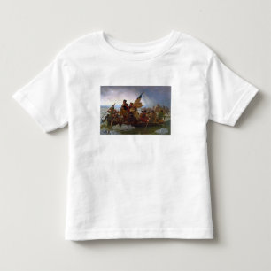 Washington, das den Delaware River kreuzt Kleinkind T-shirt
