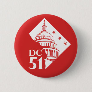 Washington DC 51. Staat jetzt Button