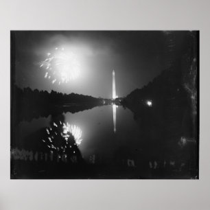 Washington DC; Am 5. Juli 1939 Feuerwerke Poster