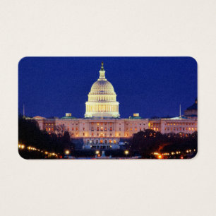 Washington DC Capitol américain à Dusk