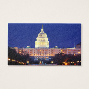 Washington DC Capitol américain à Dusk