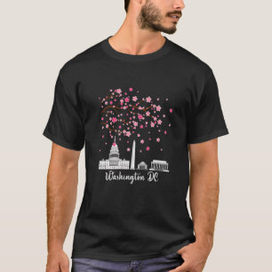 Washington DC Cherry blüht Monumente Männer Frauen T-Shirt
