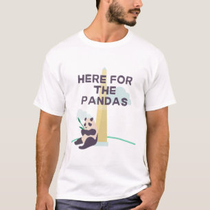 Washington Dc Familienausflug Lustiger Panda Zoo D T-Shirt
