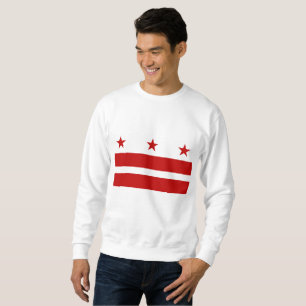 Washington DC Flagge Sweatshirt