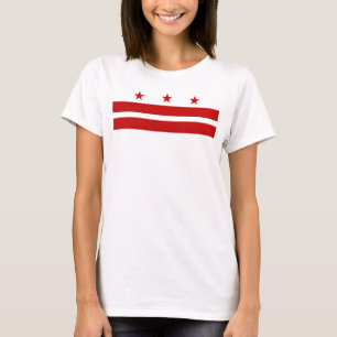 Washington DC-Flagge T-Shirt