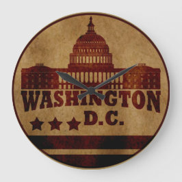 Washington DC Große Wanduhr