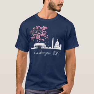 Washington DC Hauptstadt Gebäude Kirsche Blüten Me T-Shirt
